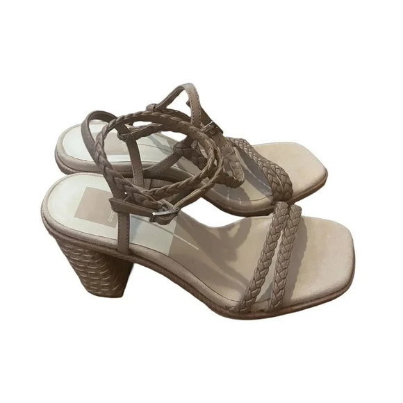 Dolce Vita Oro Women's Platform Block Heel Natural Size 8.5 NWOB - Picture 4 of 6